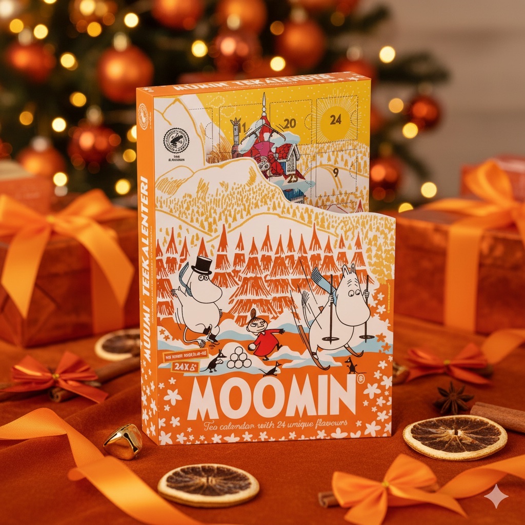Moomin Tea Christmas Calendar NEW